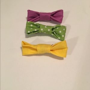 3 pack hair bows for girls